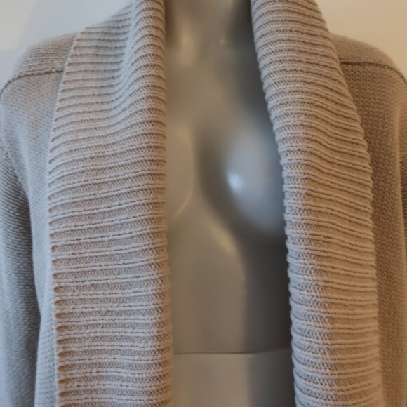 Womens Vince Light Gray Open Cardigan Sweater XS* - Picture 4 of 9